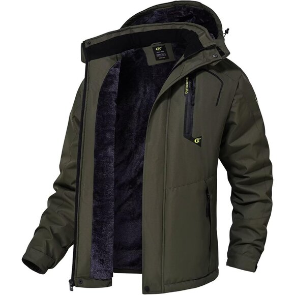 Mens Waterproof Ski Snowboard Jacket Winter Windproof Snow Coat